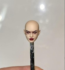 1:6 1:12 1:18 Female Punk Moon Girl Head Sculpt For 6″ 12″ Action Figure Body
