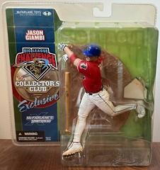 McFarlane Jason Giambi Figure MLB Big League Challenge Collectors Club Red New