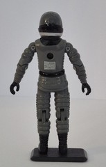 1998 Gi Joe ACE v5 Conquest X-30 Figure 100% Complete Helmet & Stand
