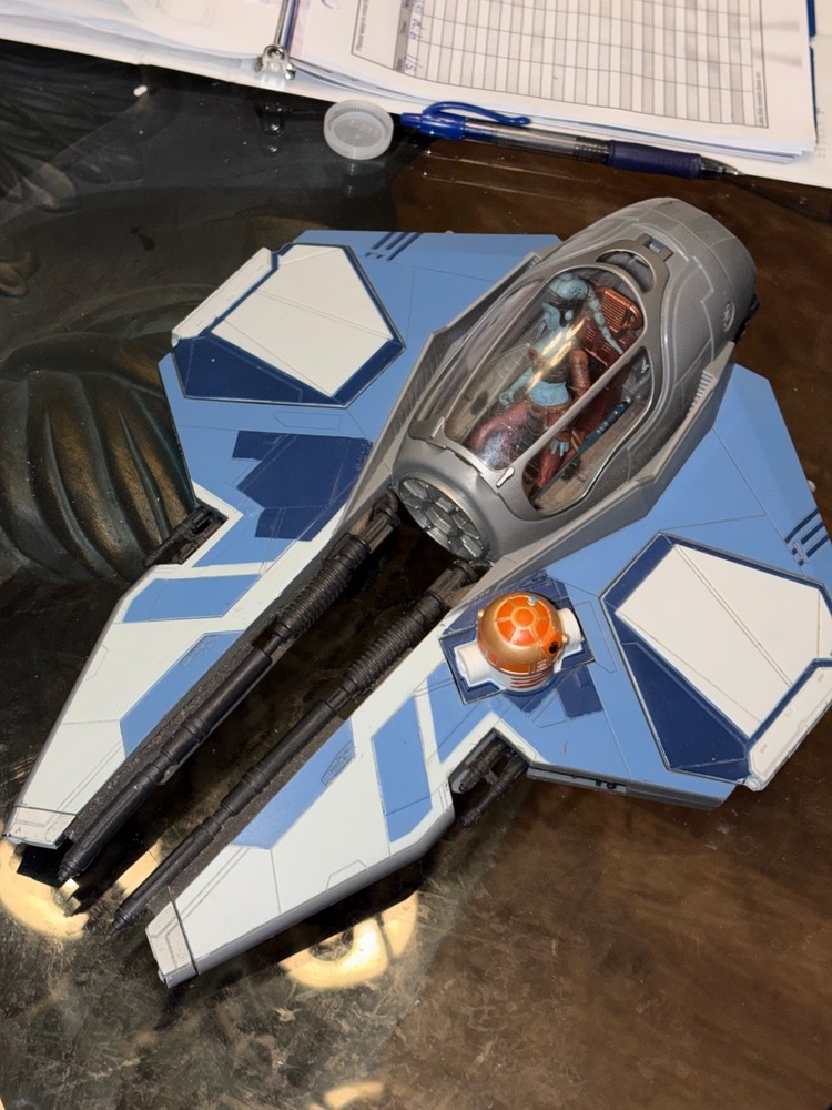 Star Wars 30th Anniversary Aayla Secura’s Jedi Starfighter 2004 Hasbro