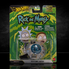Rick and Morty adult swim Rick’s Ship Hot Wheels Premium Pop Culture Diecast Car