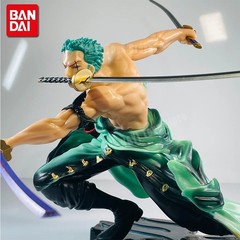 Hot One Piece 10cm GK Roronoa Zoro Three-blade Action Figure Collection Toy