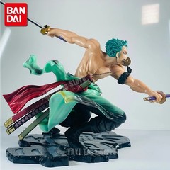 Hot One Piece 10cm GK Roronoa Zoro Three-blade Action Figure Collection Toy