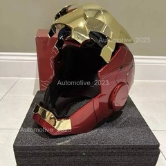 New Iron Man MK5 Helmet Electronic Voice Activated Open&Close Mask Autoking US