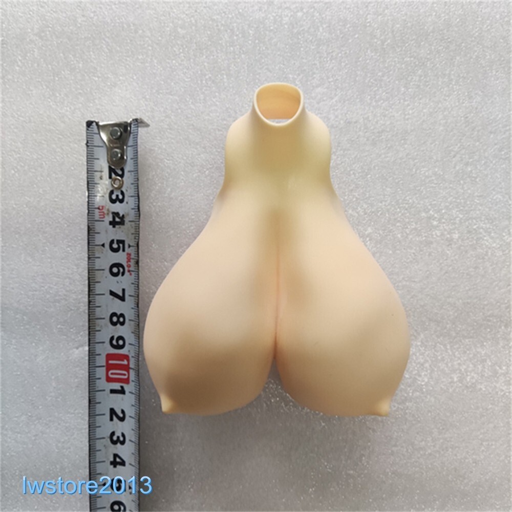 1:6 Female Pale Super Large Breast Bust Cover Model For 12” PH TBL Figure Body
