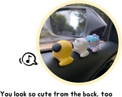 [US seller] BT21 MININI Car Monitor Dashboard Figure by BTS