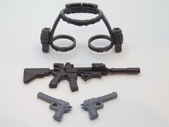 1:12 Scale Tactical Load Out Weapons Accessory Set for 6″ Action Figures