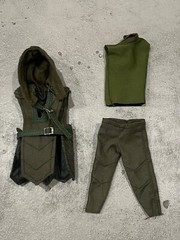 PB-GRNA-SET: 1/12 Custom Outfit Set for Mezco One:12 Green Arrow (No Figure)