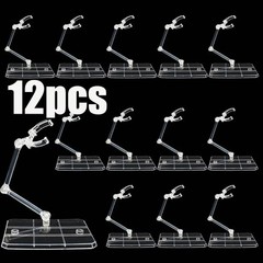 12PC HG144 Adjustable Action Figure Display Holder Base Doll Model Support Stand