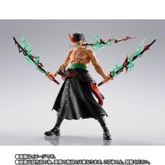 ONE PIECE S.H.Figuarts RORONOA ZORO THEKING OF HELL ACTION FIGURE h 5.9 in