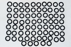 50 GI Joe O-Rings Replacement Waistband Rubber Bands for Vintage 3.75 Figures