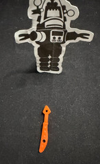 1992 Stone Protectors Cornelius The Samurai Ace Novelty Guitar Blade Accessory