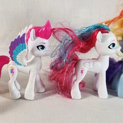 My Little Pony Figures Mixed Lot of 8 ABS Plastic Toy Ponies 3 Inch Fast Ship