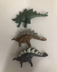 6 Jurassic World Park Mini Action Dino STEGOSAURUS Super Colossal Dinosaur Toy