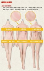 LDDOLL 29XL 1/6 Sexy Large Bust Finger Bone Seamless Flexible Body For 12″Figure