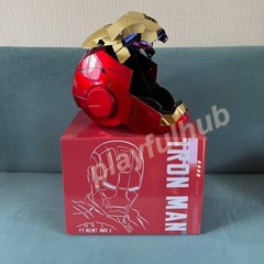 Autoking Iron Man Mask Mk5 1:1 Helmet Wearable Voice Touch Cosplay Props Jarvis