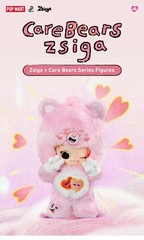 POP MART Zsiga x Care Bears Series Confirmed Figure in New Sealed Bag Open Box