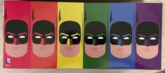 DC Collectibles Batman Rainbow Action Figure 6-Figure Set New in Sealed Box