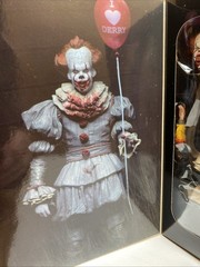 NECA IT Movie You’ll Float Too Ultimate 7” Pennywise Horror Action Figure Derry