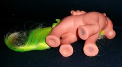 My Little Pony MLP Vintage Rainbow Pegasus Flutterbye #3 EXCELLENT glittery G1