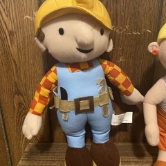None The Builder And Wendy Plushies Set 11” 2004