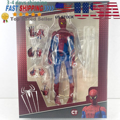 Spider-Man Peter Parker Spiderman 6″ Action Figure Gift CT Toys #001 New In Box