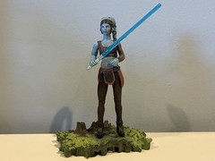Star Wars 3.75” Hasbro Aayla Secura Jedi Revenge Of The Sith Loose
