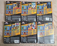 MARVEL LEGENDS 2025 HASBRO 6” COMICS RETRO WAVE 1 ROM DAKEN ADAM WARLOCK SET