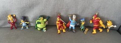 58x Simpsons Figures Set Bundle Season 1 2 3 4 5 6 20 years Simpson RARE Tags