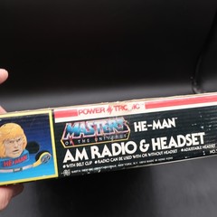 MOTU Masters of the Universe #3 – He-Man AM Radio & Adjustable Headset – NEW