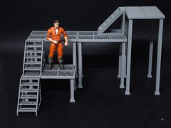 MODULAR INDUSTRIAL MECH PLATFORM 1:18 FIGURE DIORAMA ACCESSORY STAR WARS GI JOE