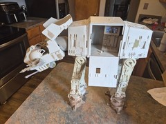 Star Wars Saga Collection Endor AT-AT Walker Muddy Feet