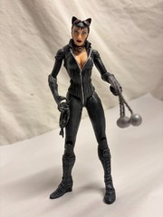 2012 DC Direct Batman Arkham City Catwoman 7” Action Figure Loose Series 2