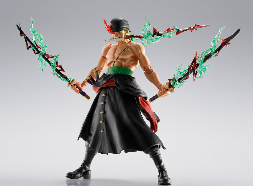 Bandai S.H.Figuarts roronoa zoro the king of hell figure ONE PIECE NEW JP