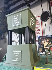 🚨 GI JOE 3D Printed Check Point Alpha – Custom Diorama Accessory