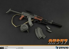 1/6 AKS47 Gun model Folding Buttstock Assault Rifle Weapon For 12″ Figure ❶USA❶