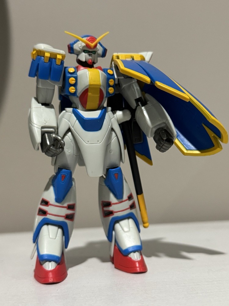 Bandai Mobile Suit Fighter Neo France Gundam Rose MS In Action Figure MSIA