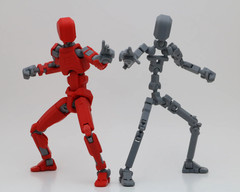 Dummy 13 Action Figure | 3D Printed Articulated Toy (AKA Titan 13 or Lucky 13)