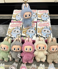 Blind Box Kawaii The Monster Tasty Macarons-POPMART Random Vinyl Toy Single Pack