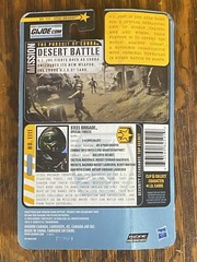 GI JOE PURSUIT OF STEEL BRIGADE #1111 SPECIAL FORCES! ROUGH CARD SEALED! POC