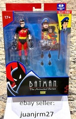 McFarlane DC Batman BTAS Ventriloquist Robin Talia Bullock BAF Rene Montoya SET