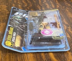 GI JOE PURSUIT OF STEEL BRIGADE #1111 SPECIAL FORCES! ROUGH CARD SEALED! POC