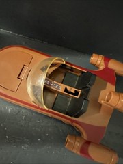 Original Luke Skywalker and Land Speeder Star Wars Kenner Figure and Vehicle Lot