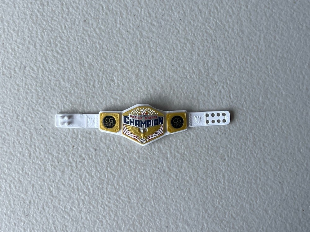 Women’s United States WWE Title Belt Loose Figure Accessory Mattel Showdown