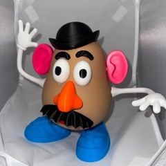 Toy Story Custom Replica Mr. Potato Head 3D printed ( Removable Parts )
