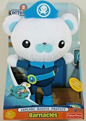 Fisher-Price Octonauts CAPTAIN BARNACLES 8-Inch Plush Figure NEW!