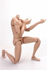 1/6 MX02 B A sian Skin Muscular Man Body Male Action Figure Fit Hot Head Sculpt