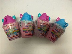 Lot Of 4 Smooshy Mushy Unicorn Shakes Series 3 Scented New