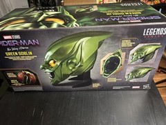 Marvel Legends Spider-Man No Way Home Green Goblin Premium Role Play Helmet Mask