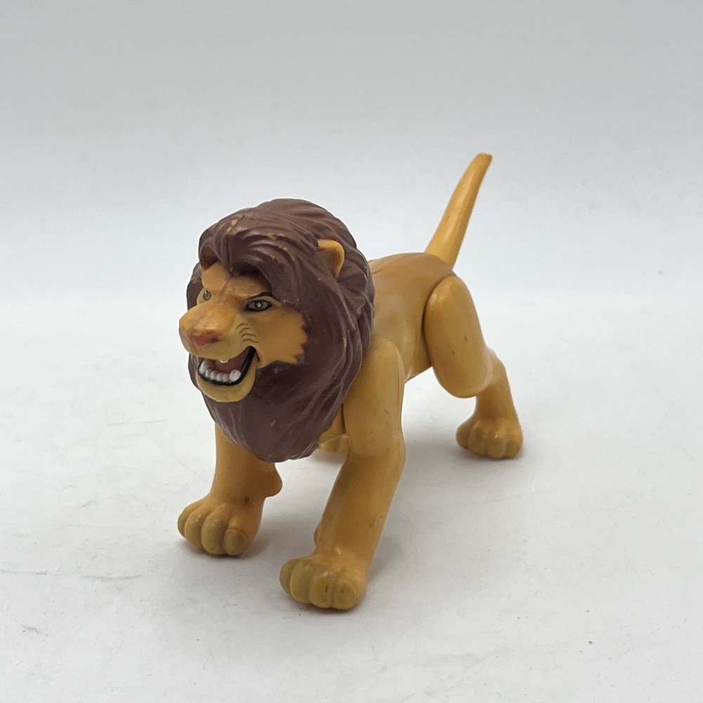 Vintage 1994 Mattel Disney The Lion King Fighting Action Adult Simba Figure